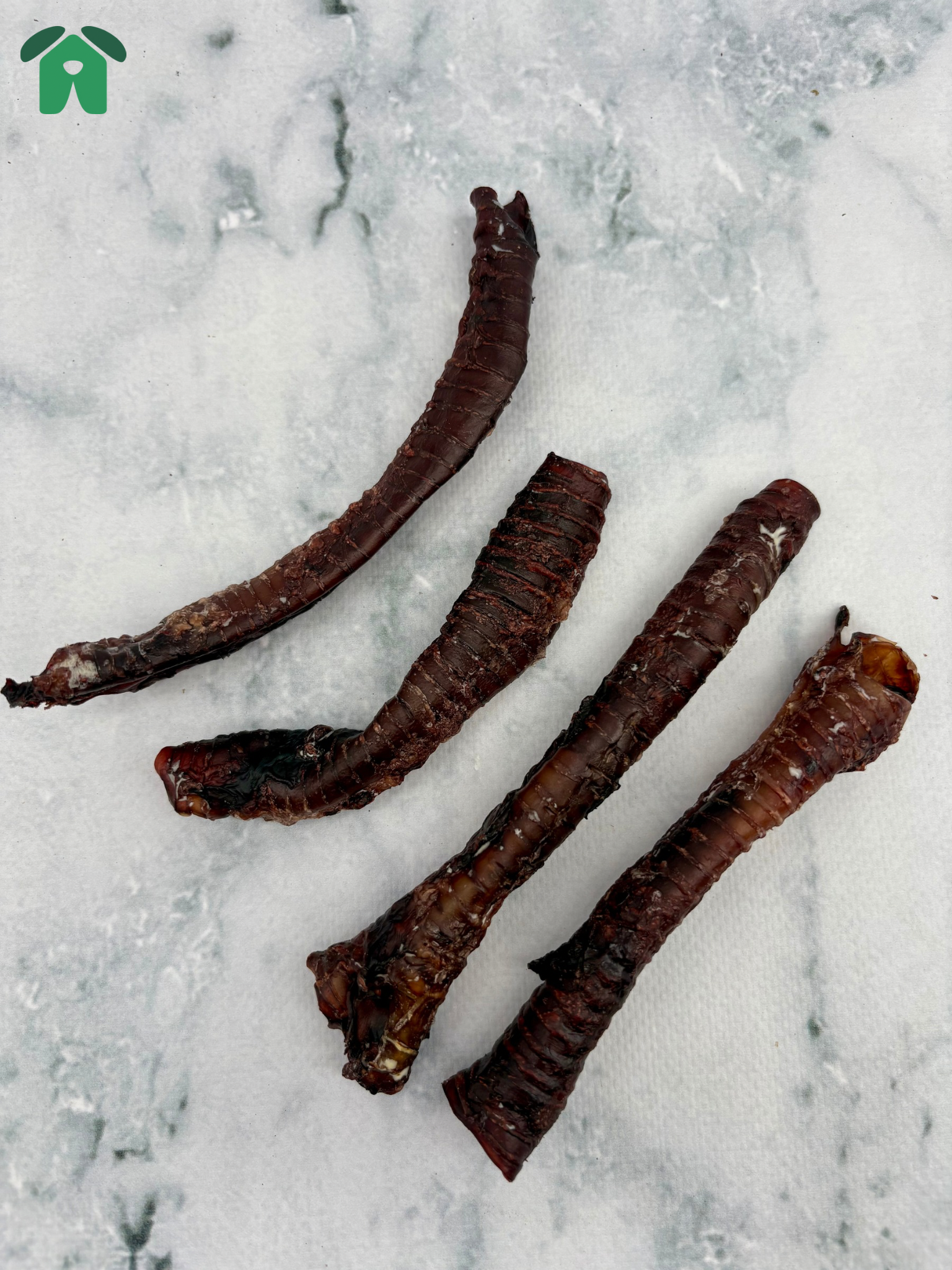Dried Kangaroo (Roo Tubes) Trachea Dog Treat Snacks – Farmer Pete's