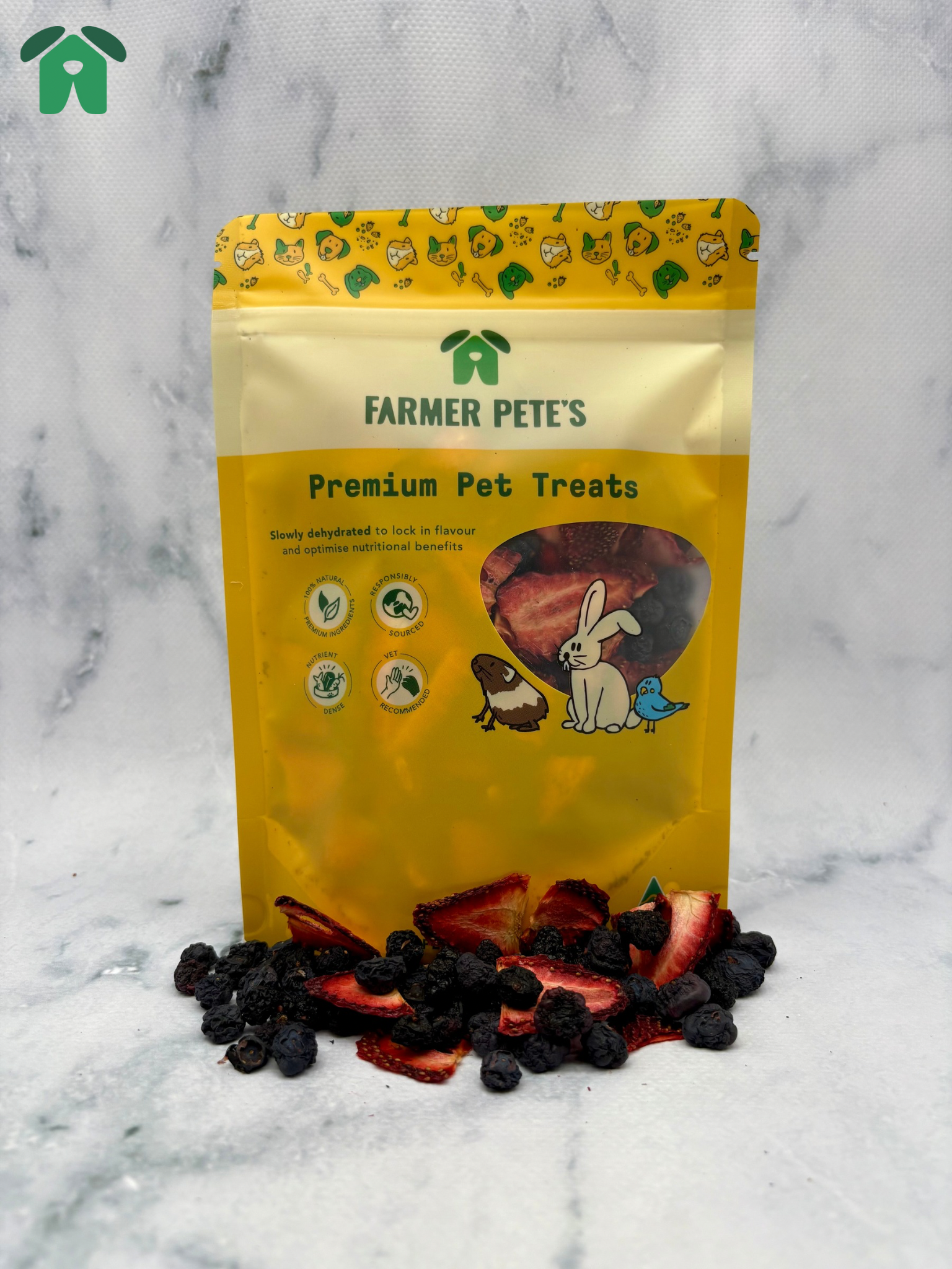 Dried Mixed Berries Rabbit & Guinea Pig Treats | Pocket Pet Supplies ...
