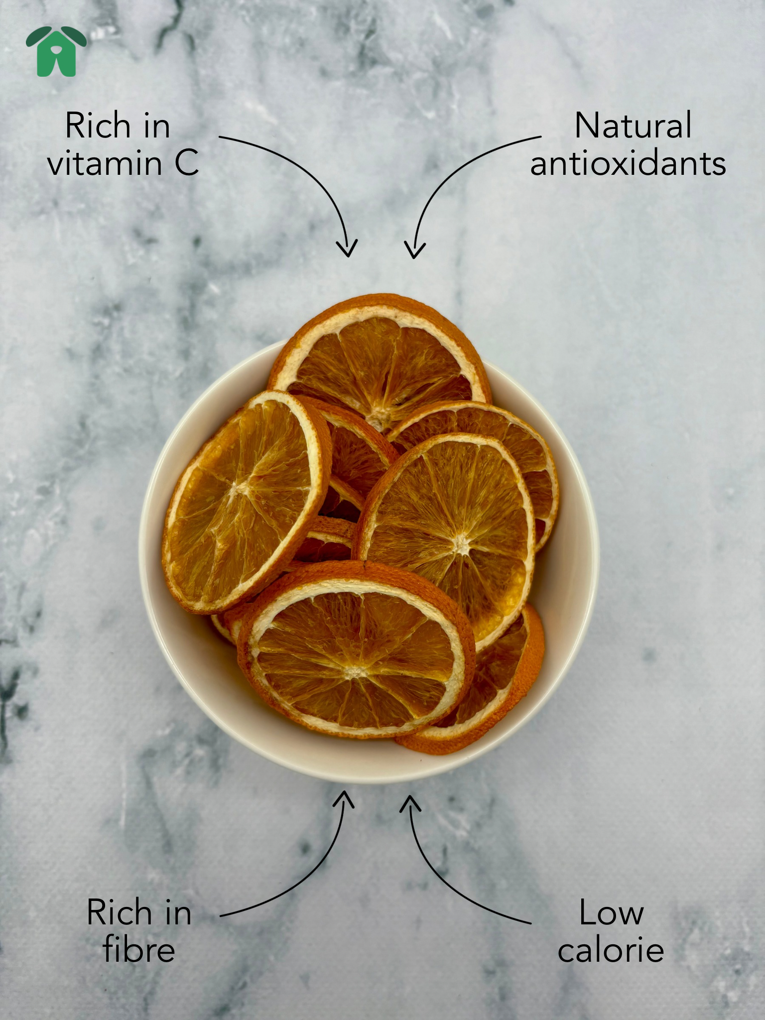 Dehydrated Orange Slices