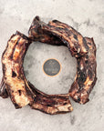 Emu Neck Dog Treats made by Farmer Pete's in Australia