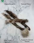 Roo Skin Twists W/fur