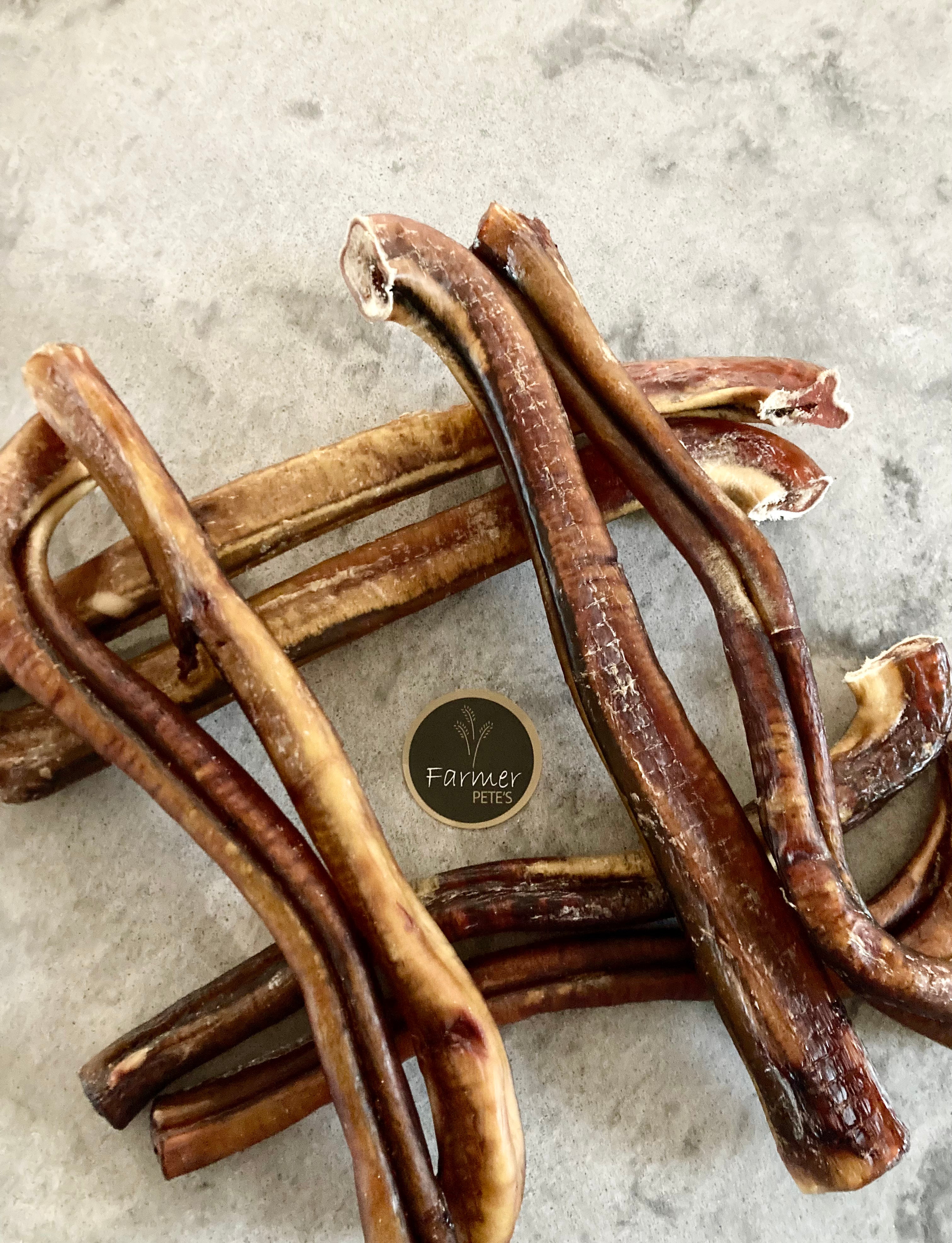 Beef Pizzle / Bully Sticks (THICK &amp; Long)