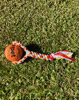 Jumbo Tennis Ball Fetch Toy by Farmer Pete's.