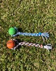 Medium/Large Farmer Pete's Tennis Ball Fetch Toy.