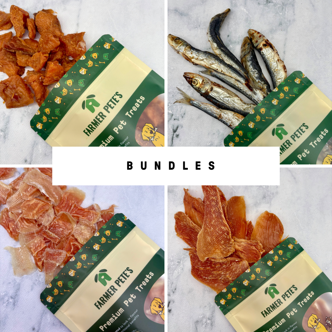 Get the ultimate pet care package with Farmer Pete's Pet Bundles