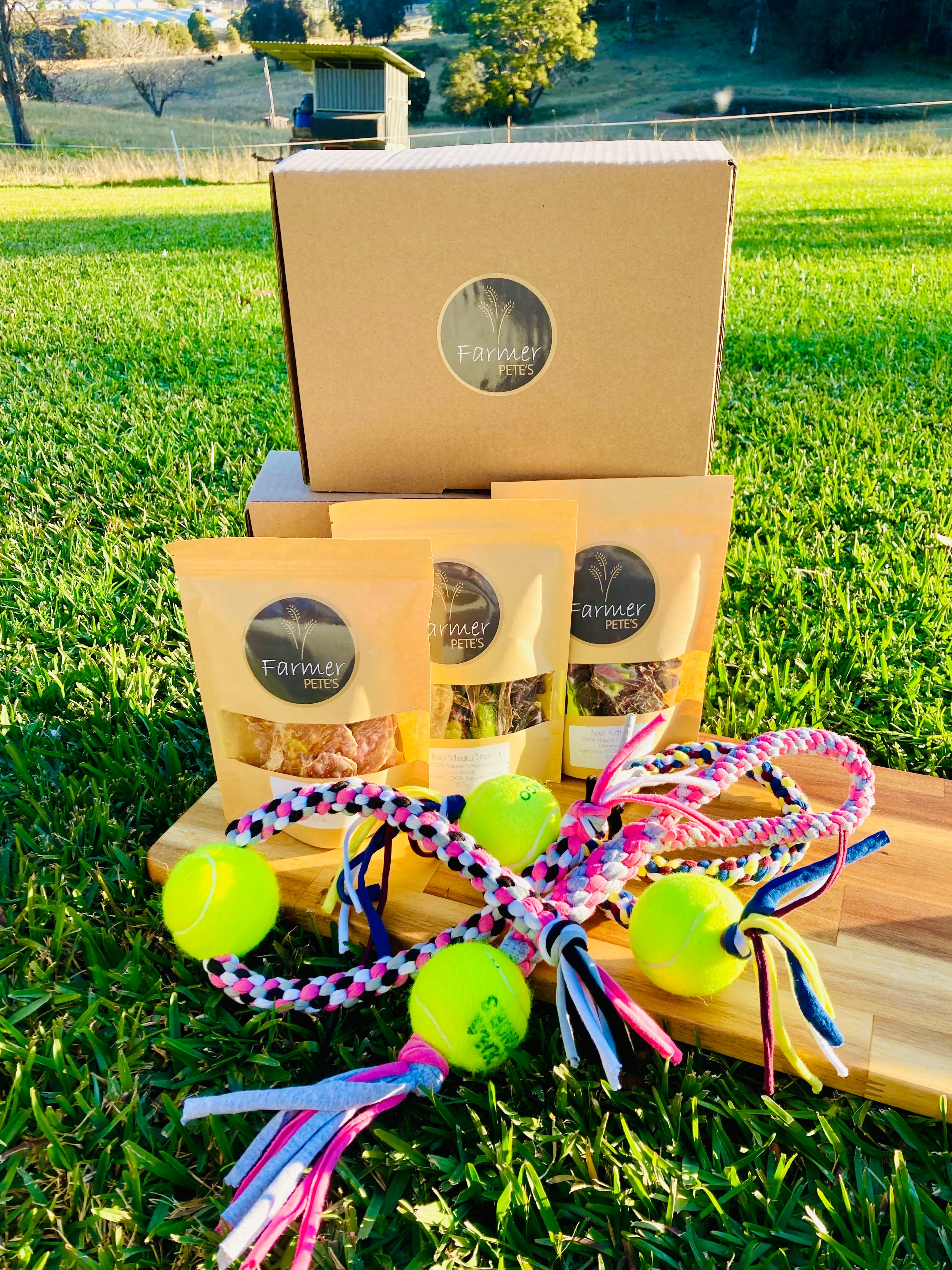 Pet Gift Box and Pet Hampers by Farmer Pete's