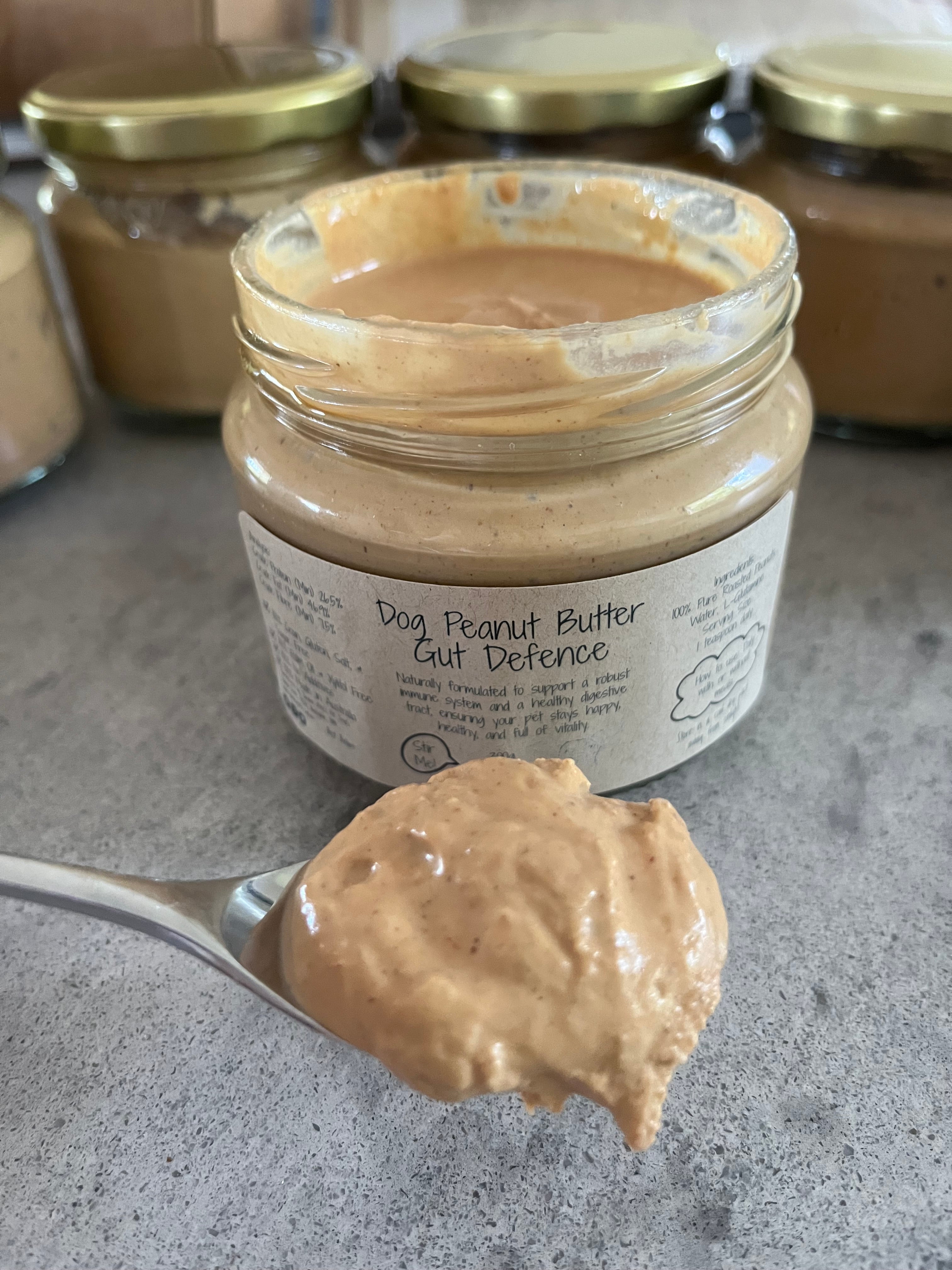 Gut Defense Peanut butter Dog Treat by Farmer Pete's pet products