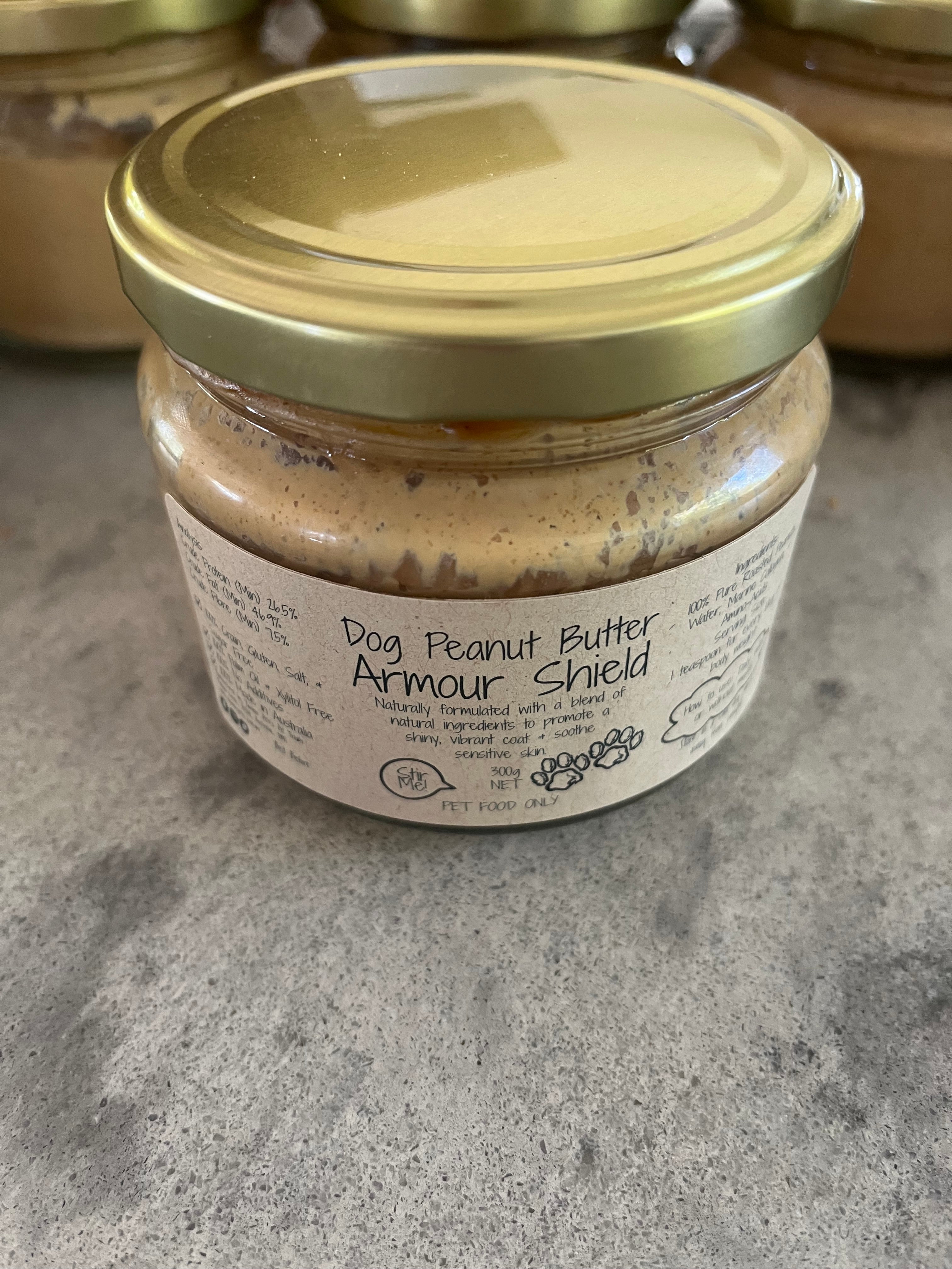 Armour Shield Peanut Butter Dog Treat by Farmer Pete's pet products