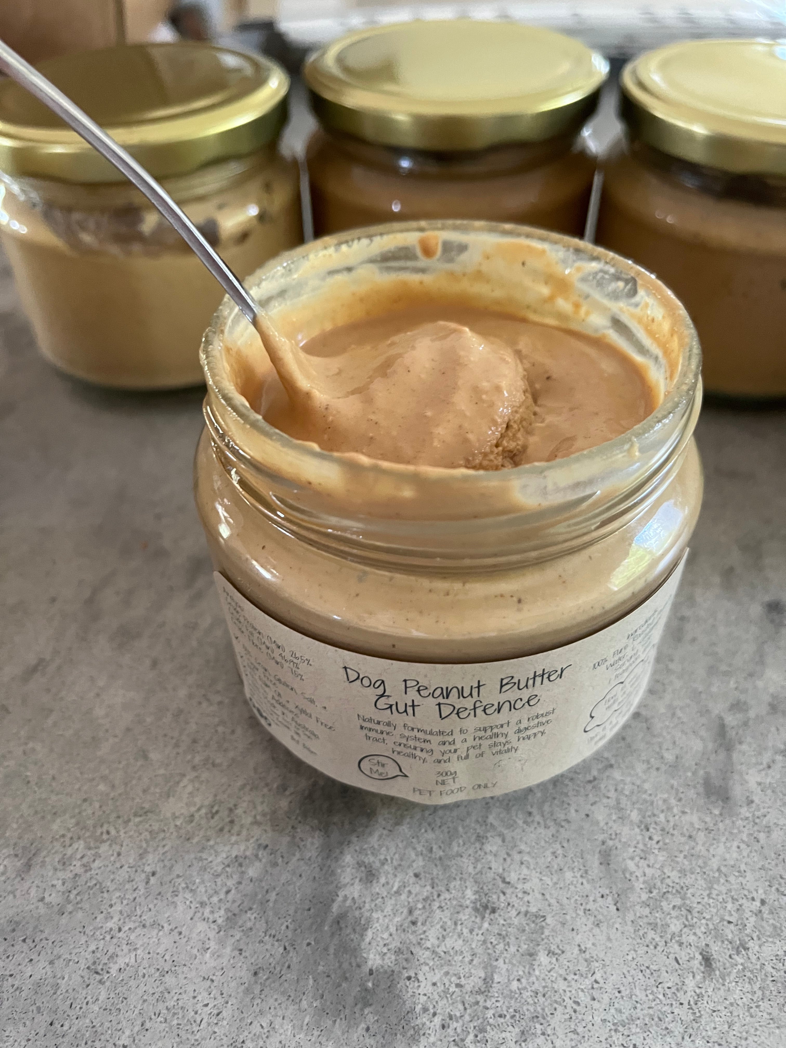 Gut Defense Peanut butter Dog Treat by Farmer Pete's pet products
