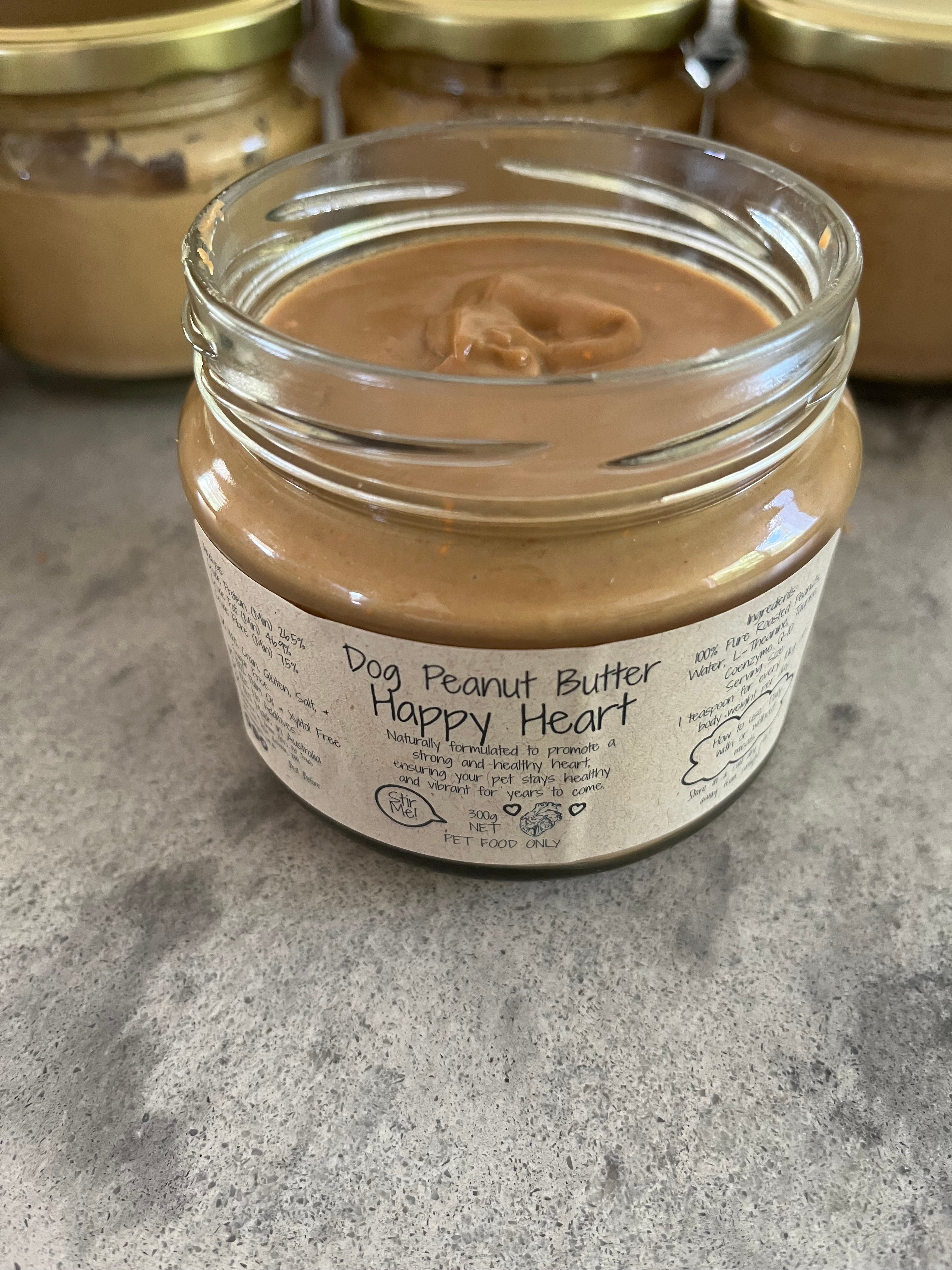 Happy Heart Peanut Butter Dog Treat by Farmer Pete's pet products