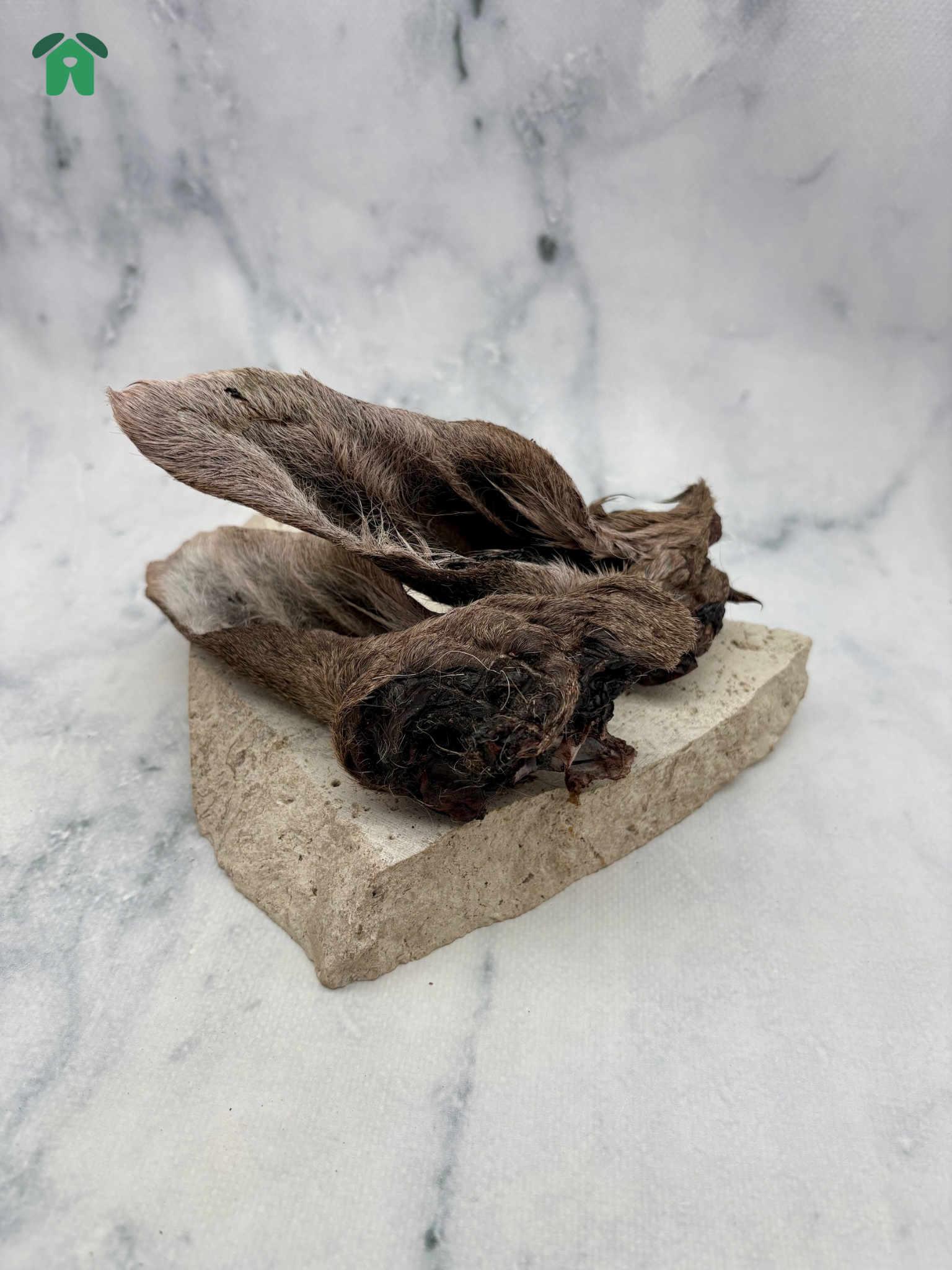 Kangaroo Ear with Fur Dog Treat made by Farmer Pete's