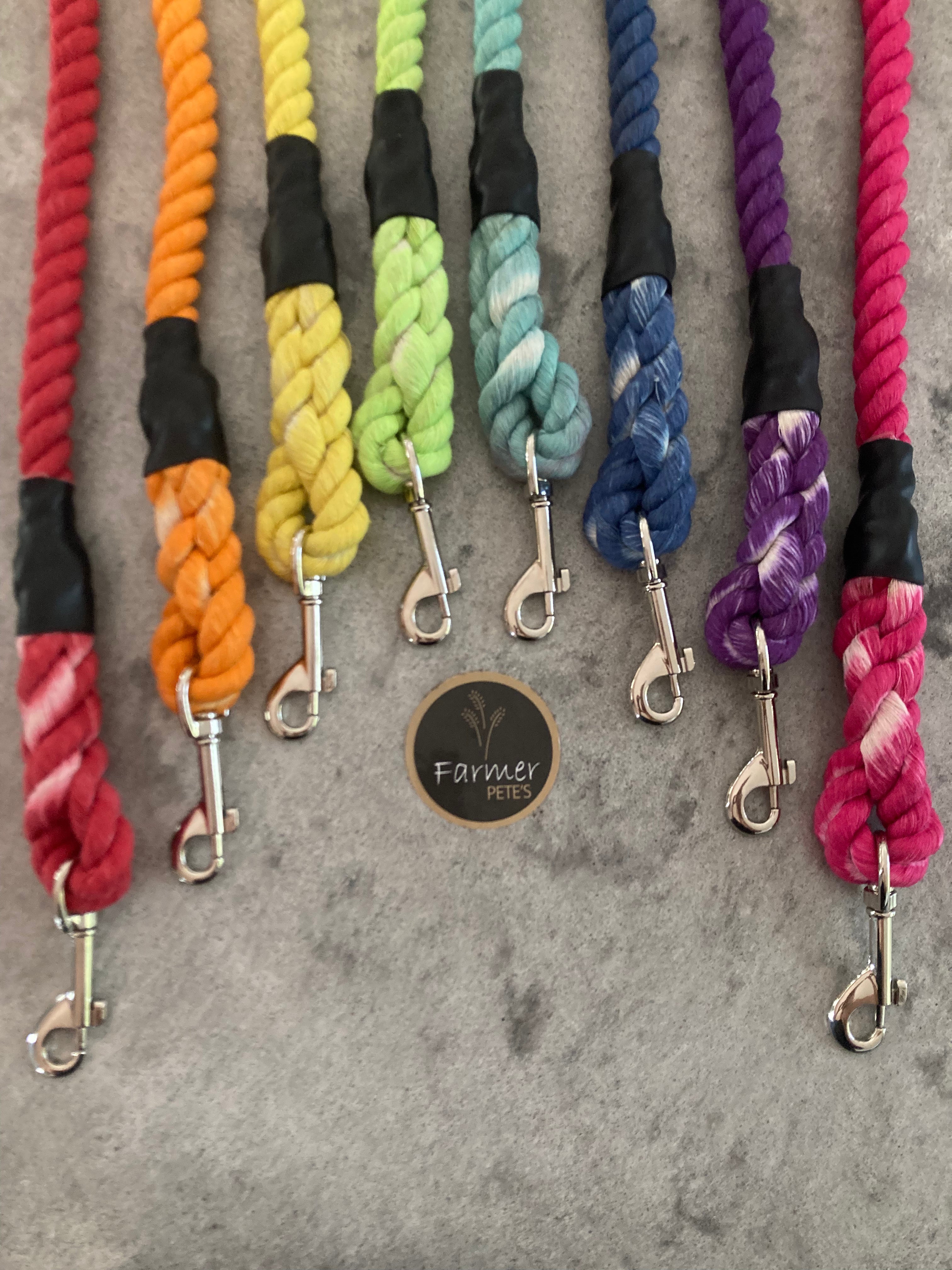 Eco-friendly Dog Leads multicoloured Leashes 