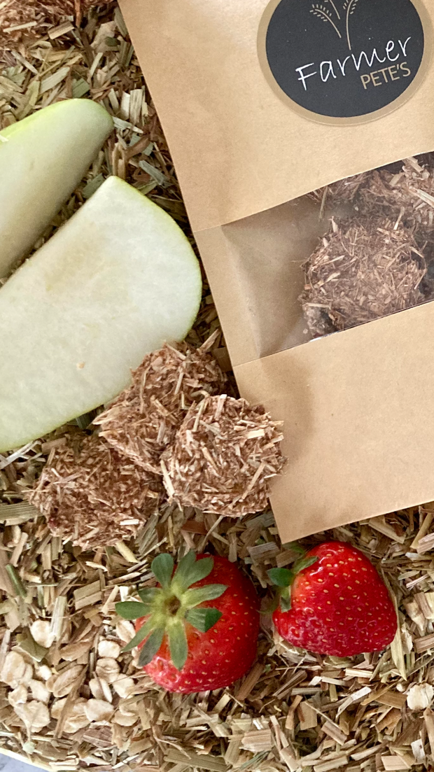 Healthy pocket pet treats, Sunday specials made from all Australian fresh ingredients.