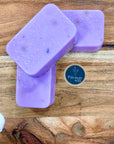 Calming goat's milk soap for dogs. Great for calming anxious pups. Made by Farmer Pete's.