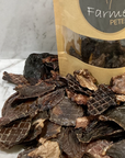 Australian made Roo mixed offal treats for dogs by Farmer Pete's.