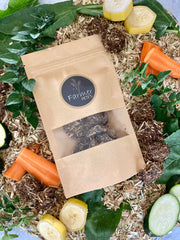 Tasty, healthy rabbit and guinea pig Monday munchie biscuits by Farmer Pete's.