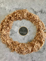 Chicken Meal Pet Toppers displayed in a circle ready to be eaten