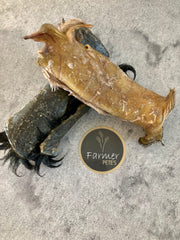 Natural beef skin. Perfect chew for dogs by Farmer Pete's 