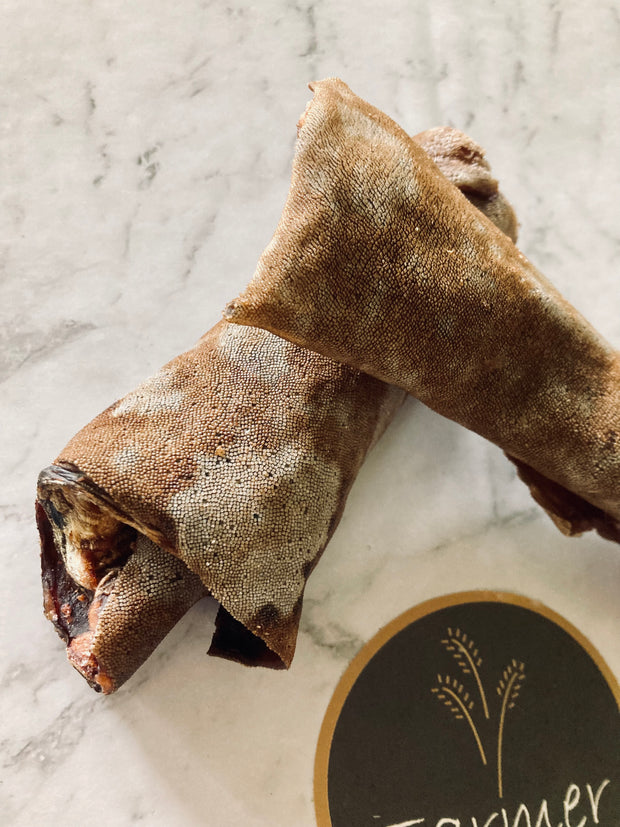 Shark Skin Roll dog treats by Farmer Pete's