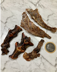 Dehydrated Kangaroo bones included in the Roo mixed bones pack by Farmer Pete's. 
