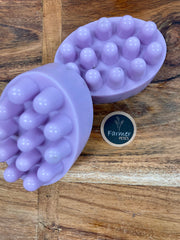 Calming massage dog soap bar by Farmer Pete's