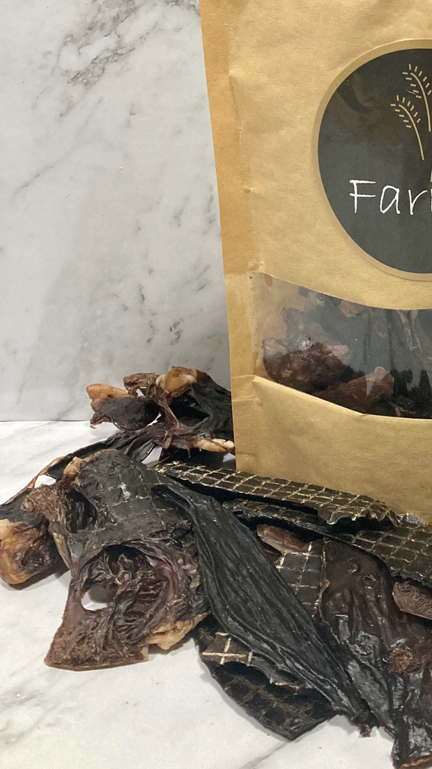 Pork offal mixture by Farmer Pete's.