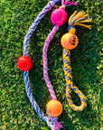 Jumbo ball tug/throw toy for dogs, 3 varieties