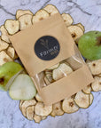 Dehydrated pear treats for pocket pets by Farmer Pete's.