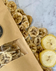 Dehydrated banana treats for Rabbits and Guinea Pigs by Farmer Pete's.