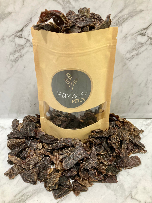Australian made Kangaroo (Roo) Meaty Bites Pet Treats by Farmer Pete's