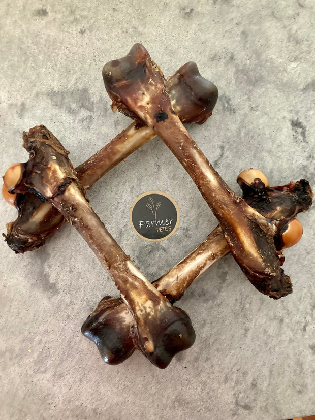 Small Kangaroo leg bones for smaller dogs. Australian made by Farmer Pete's.