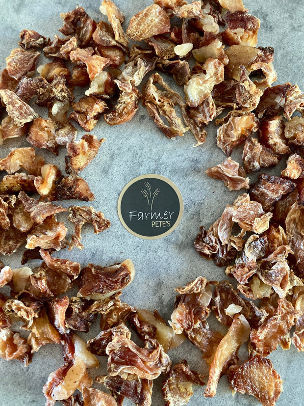 Crocodile Jerky Meaty Bites Pet Treats by Farmer Pete's