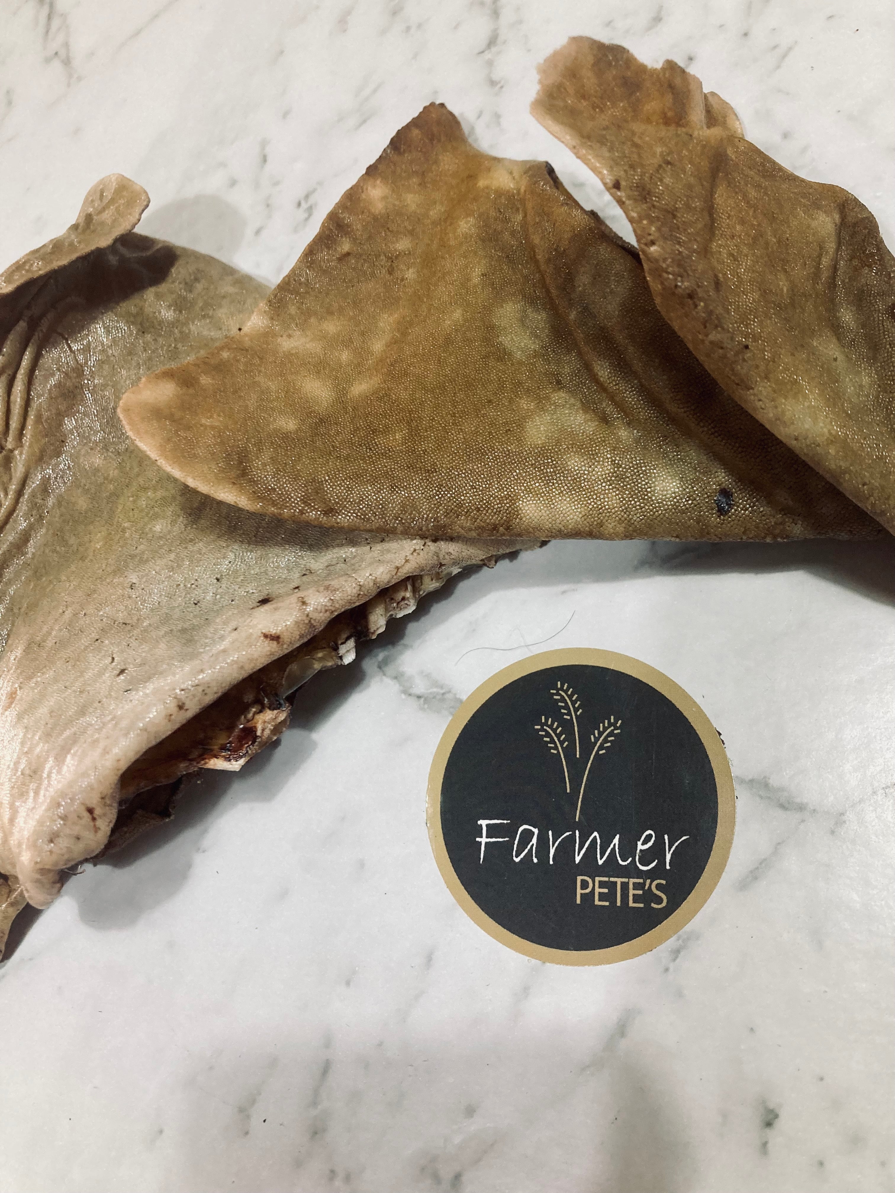 Shark Tail and Fin Dog Treat by Farmer Pete's