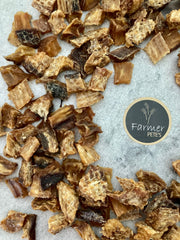 Farmer Pete's healthy fish bites treats for pets.