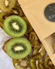 Natural kiwi fruit treats by Farmer Pete's.