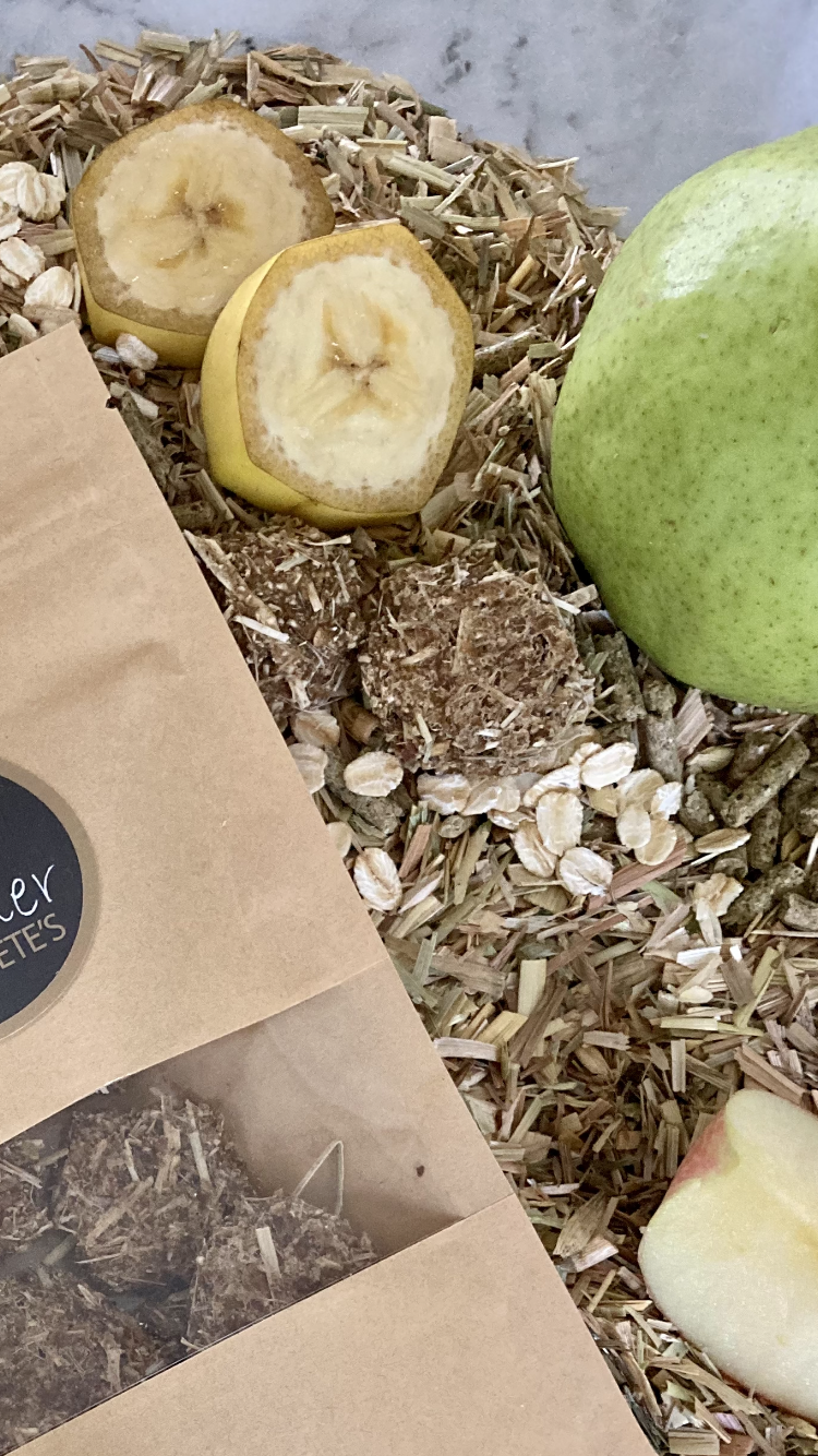 Buy pocket pet treats at Farmer Pete's. The best handmade Saturday Sweets biscuits. 